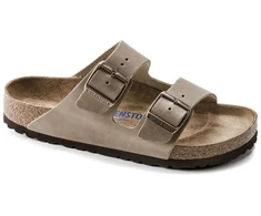 Birkenstock Arizona Soft Footbed Oiled Leather Tabako Rudos Siaurū Moteriŗki/Vyriŗki Basutės (0552813)