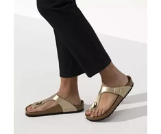 Birkenstock Gizeh Birko-Flor Gold moteriškos šlepetės (1016109)