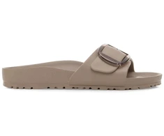 Birkenstock Madrid Big Buckle EVA šlepetės, pilkai smėlio spalvos