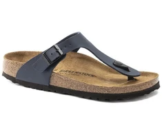 Birkenstock moteriški flip-flop'ai GIZEH BS 0143623 MĖLYNI (siauras plotis)