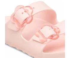Birkenstock vaikiškos basutės ARIZONA FLOWER EVA KIDS 1031271 LIGHT ROSE (siauras prigludimas)