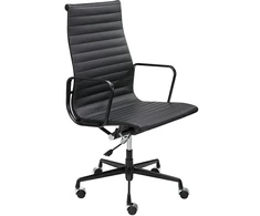 Biuro kėdė AERON PRESTIGE PLUS, juoda, pagaminta iš natūralios odos