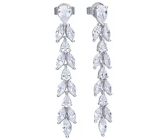 Biżuteria DIAMONFIRE 6220211082. Kolczyki, Kolor pilka. Kobieta.