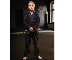 BJJ Gi vaikams juodas + NEMOKAMAS DIRŽAS - X-SERIES M0