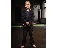 BJJ Gi vaikams juodas + NEMOKAMAS DIRŽAS - X-SERIES M0