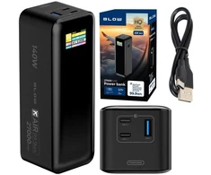 BLOW išorinė baterija 27000mAh PD 140W AIR99.9 juoda