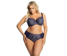 Blue Mėlyna Blanca liemenėlė K357 Navy mėlynas