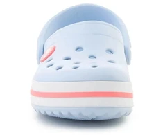 Blue CROCS CROCBAND KIDS CLOG T vaikiški klumpės, Mėlynas FROST/GUAVA 207005-4XQ