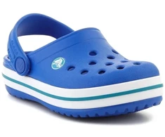 Blue CROCS CROCBAND vaikiškos klumpės T Mėlynas BOLT/TURBO TEAL 207005-4PI