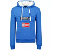 Geographical Norway Gadrien DB 054 M WW6115H/GN-Royal Mėlyna / Baltas džemperis