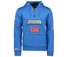 Geographical Norway GYMCLASS vyriški kamufliažiniai marškinėliai 100 (WT1663H/GN/MILITAIRE Mėlynas)