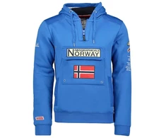 Geographical Norway GYMCLASS vyriški kamufliažiniai marškinėliai 100 (WT1663H/GN/MILITAIRE Mėlynas)