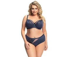 Blue Mėlyna Granada liemenėlė K656 Navy mėlynas