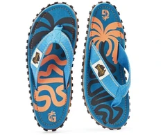 Blue Gumbies unisex šlepetės per pirštą ISLANDER FLIP-FLOP Mėlynas PALMETTO