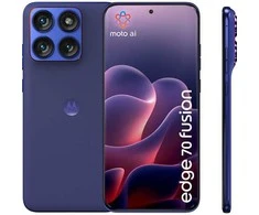 Mėlyna Išmanusis telefonas Motorola edge70 Fusion 256GB - Orient Mėlyna, Android, 8 GB