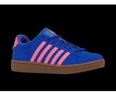 Blue K-swiss COURT TIEBRK II SDE DAZZLING Mėlynas/Rožinis LEMONADE/GUM-M sportbačiai (99492-480-M)