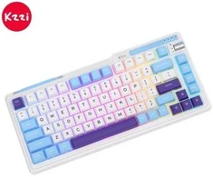 Blue Mėlyna Klaviatūra Royal Kludge KZZI K75 Lite (Mėlyna sea)