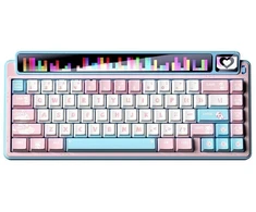 AULA Gasket AMG65 Mėlyna LightFeather RGB Klaviatūra