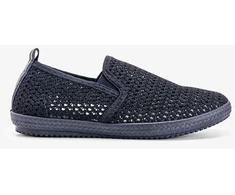 Blue Navy mėlynas Mallory ažūriniai sportbačiai