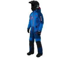 Blue Mėlyna Šiltas kombinezonas Finntrail FLOAT Mėlyna 3902, Dydis: XS