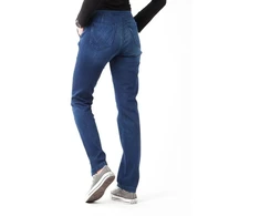 Blue Wrangler Slouchy Cozy Mėlyna Jeans W W27CGM82G