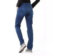 Blue Wrangler Slouchy Cozy Mėlyna Jeans W W27CGM82G