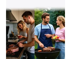 Bluetooth mėsos termometras Meatmeet S Pro, pilkas