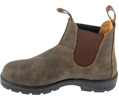 Blundstone 585-RUSTIC pamušalti batai su elastine šonine dalimi, rudos spalvos, 36