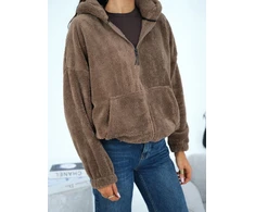 Bluza-CS-BL-BT1030.00P-ciemny bezowy