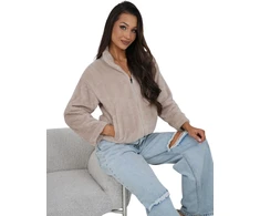 Bluza-CS-BL-BT1033.09-jasny smėlio spalva