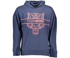 BLUZA PLEIN SPORT BEZ ZAMKA MĘSKA mėlyna