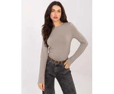 Bluzka-D12099M02788A-ciemny bezowy