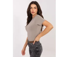 Bluzka-D12099M02805A-ciemny bezowy