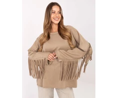 Bluzka-IT-BZ-21695.10-ciemny bezowy