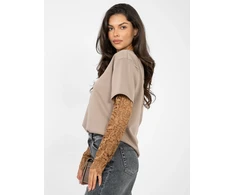Bluzka-IT-BZ-22128.27-ciemny bezowy