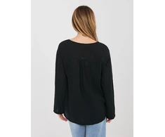 moteriška palaidinė oversize juoda