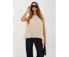 Bluzka-IT-BZ-FL10332.80-smėlio spalva