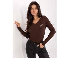 Bluzka-RV-BZ-A1055.29P-ciemny ruda