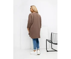 Bluzka-RV-BZ-A1076.00-ciemny bezowy