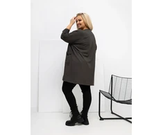 Bluzka-RV-BZ-A1076.00-ciemny khaki