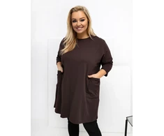 Bluzka-RV-BZ-A1076.00-ciemny ruda