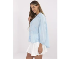 Bluzka-TW-KS-BI-3145.67-šviesiai mėlyna