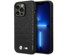 Dėklas BMW Bi Pattern Case for iPhone 14 Pro 6.1" - Juodas