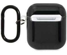 BMW BMA222SWTK Dėklas AirPods 1/2, juoda/juoda su daugybe spalvotų linijų