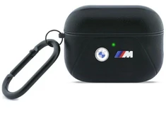 BMW Išlenktų linijų dėklas AirPods Pro 3 - Juodas