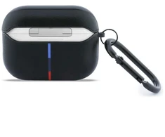 BMW Išlenktų linijų dėklas AirPods Pro 3 - Juodas