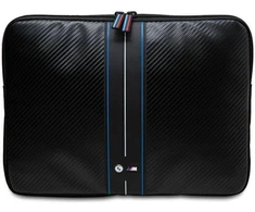 BMW Dėklas kompiuteriui BMCS14COMSCAKL 14″ juodos spalvos Carbon Mėlyna Stripes