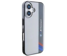 BMW Motosport IML iPhone 16 Dėklas - Pilkas