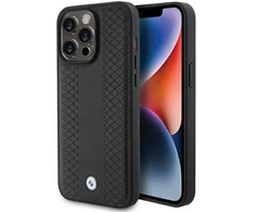 BMW odinis deimantinio rašto dėklas, skirtas iPhone 15 Pro – yra