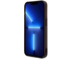 BMW pusiau trispalvė dėklas iPhone 14 Pro Max (juodas)